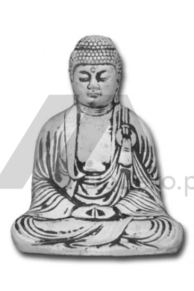 Figura betonowa Budda - dekoracja ogrodowa