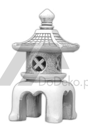 Lampa ogrodowa PAGODA, japońska lampa z betonu w Dodeko.pl